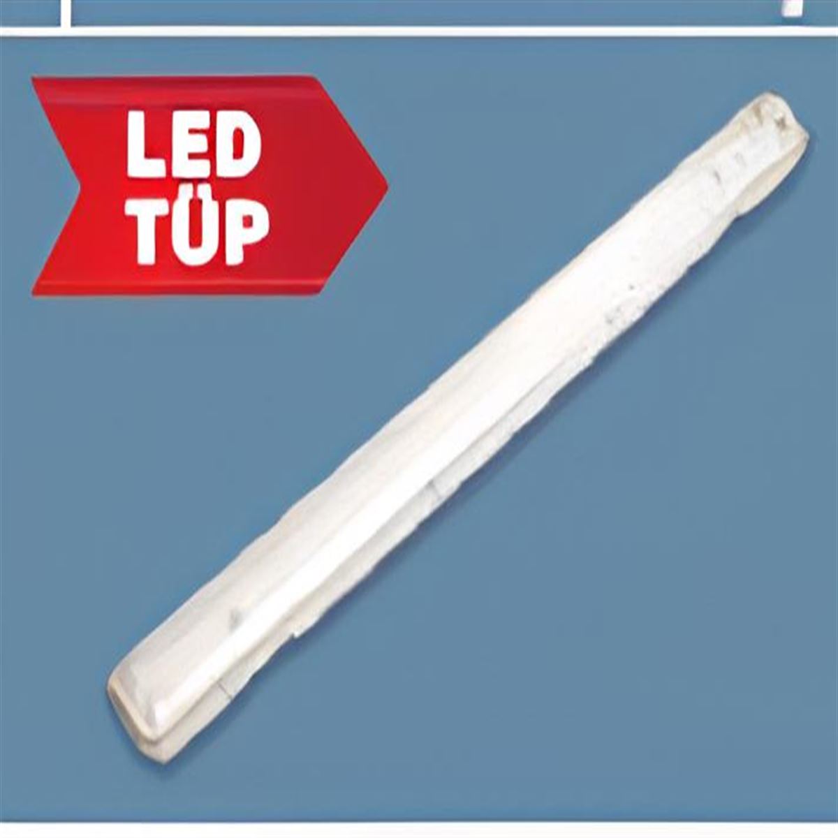 U1 Tip Led Tüp Etanj 2X10W (2X18) 60CM LEDLİ 1
